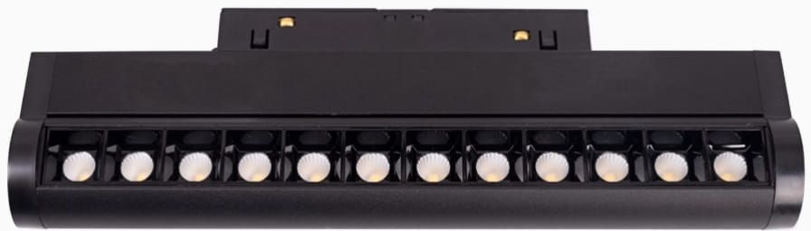 MaxLight Magnetic lampa magnetyczna 1x12 W czarny M0019N