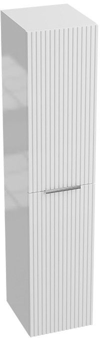 LaVita Oklahoma szafka 30x25x140 cm boczna wisząca biały mat