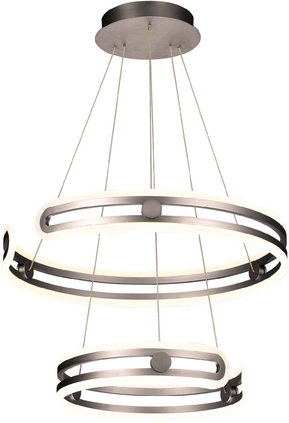 Italux Kiara lampa wisząca 1x120 W brązowa MD17016002-2A COFFE