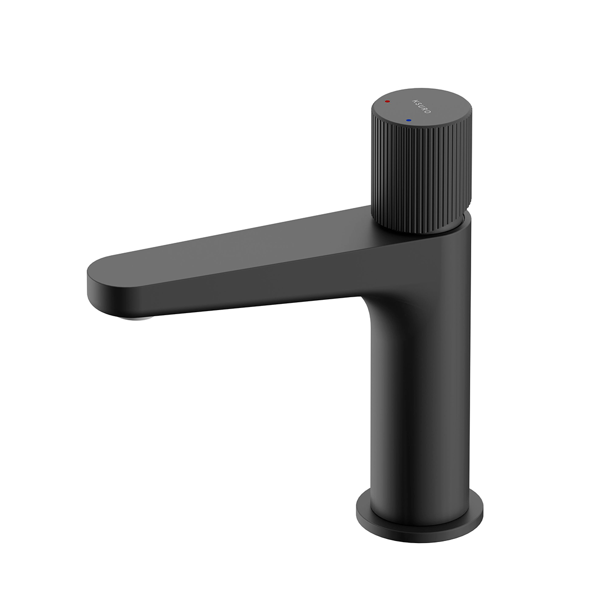 Ksuro 02 bateria umywalkowa stojąca czarny mat 10004030 - Wysyłka w 24h