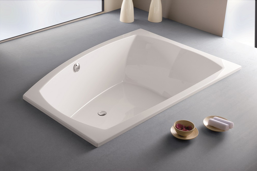 Hoesch Largo wanna narożna 180x130 cm do zabudowy trapezowa lewa biała 3694.010