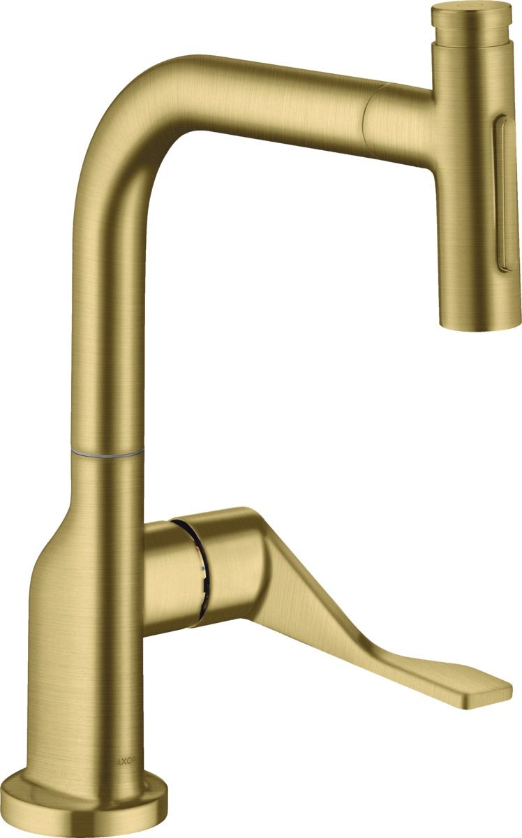 Axor Citterio bateria kuchenna stojąca szczotkowany mosiądz 39862950