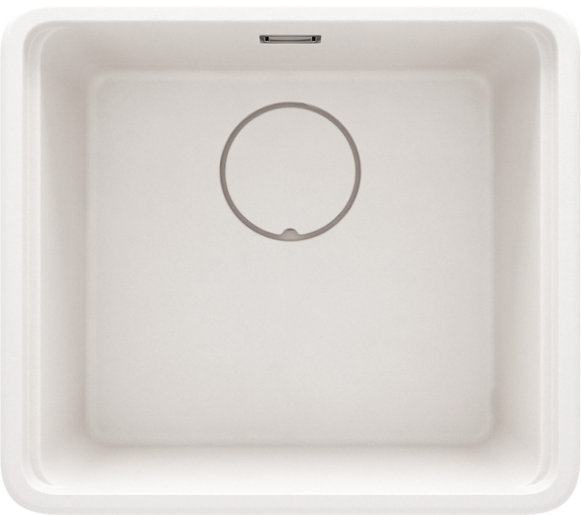 Deante Momi zlewozmywak granitowy 50x44 cm biały ZKM_A10A - Wysyłka w 24h
