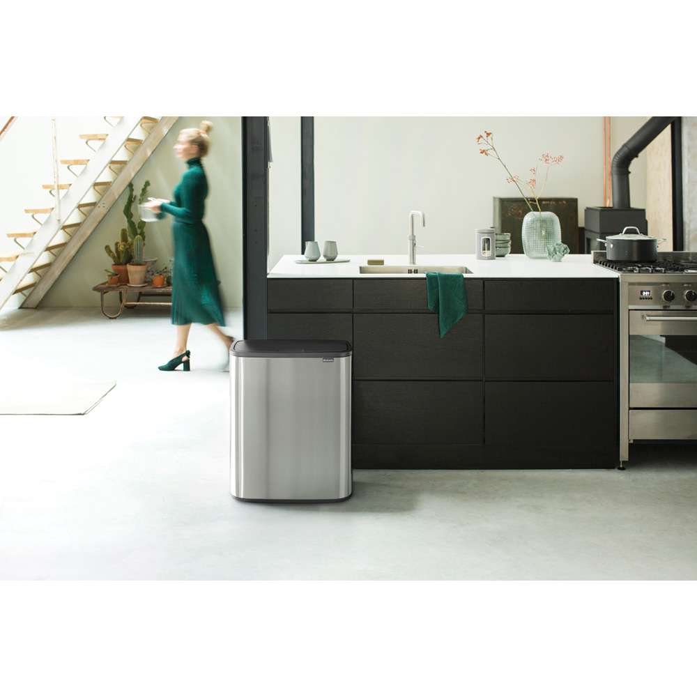 Brabantia Bo Touch Bin pojemnik na odpady 60 l stal mat FPP 223082