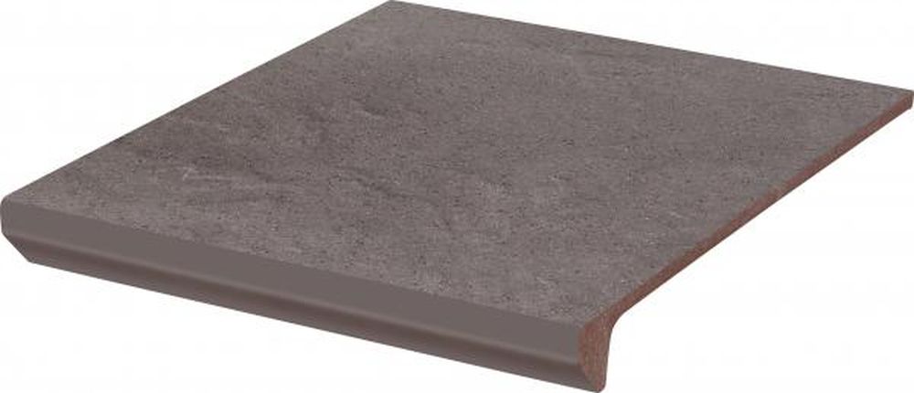 Paradyż Taurus Grys stopnica 30x33 cm prosta szara