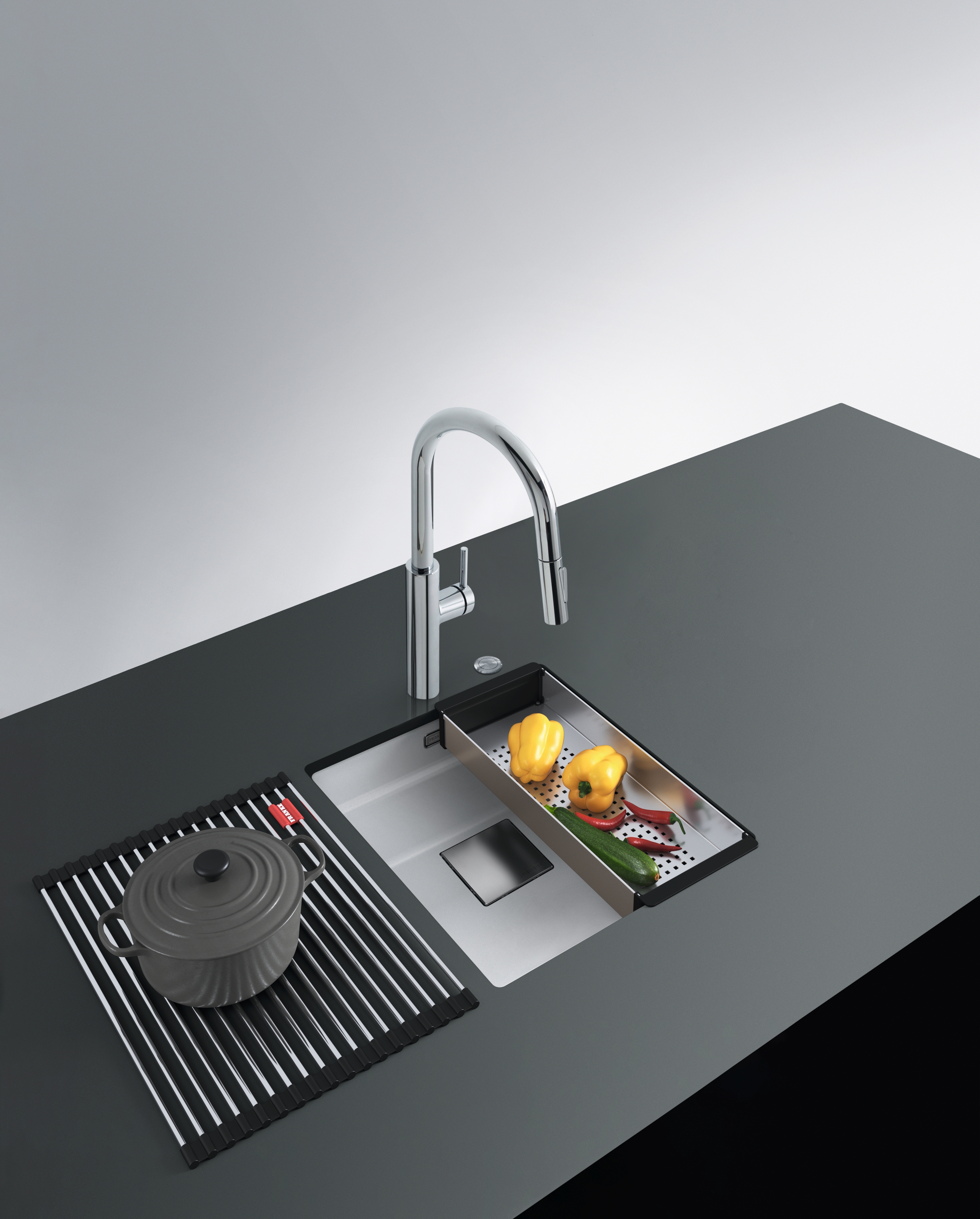 Franke Kanon KNG 110-37 zlewozmywak 37x42 cm Fragranite biały polarny 125.0528.630