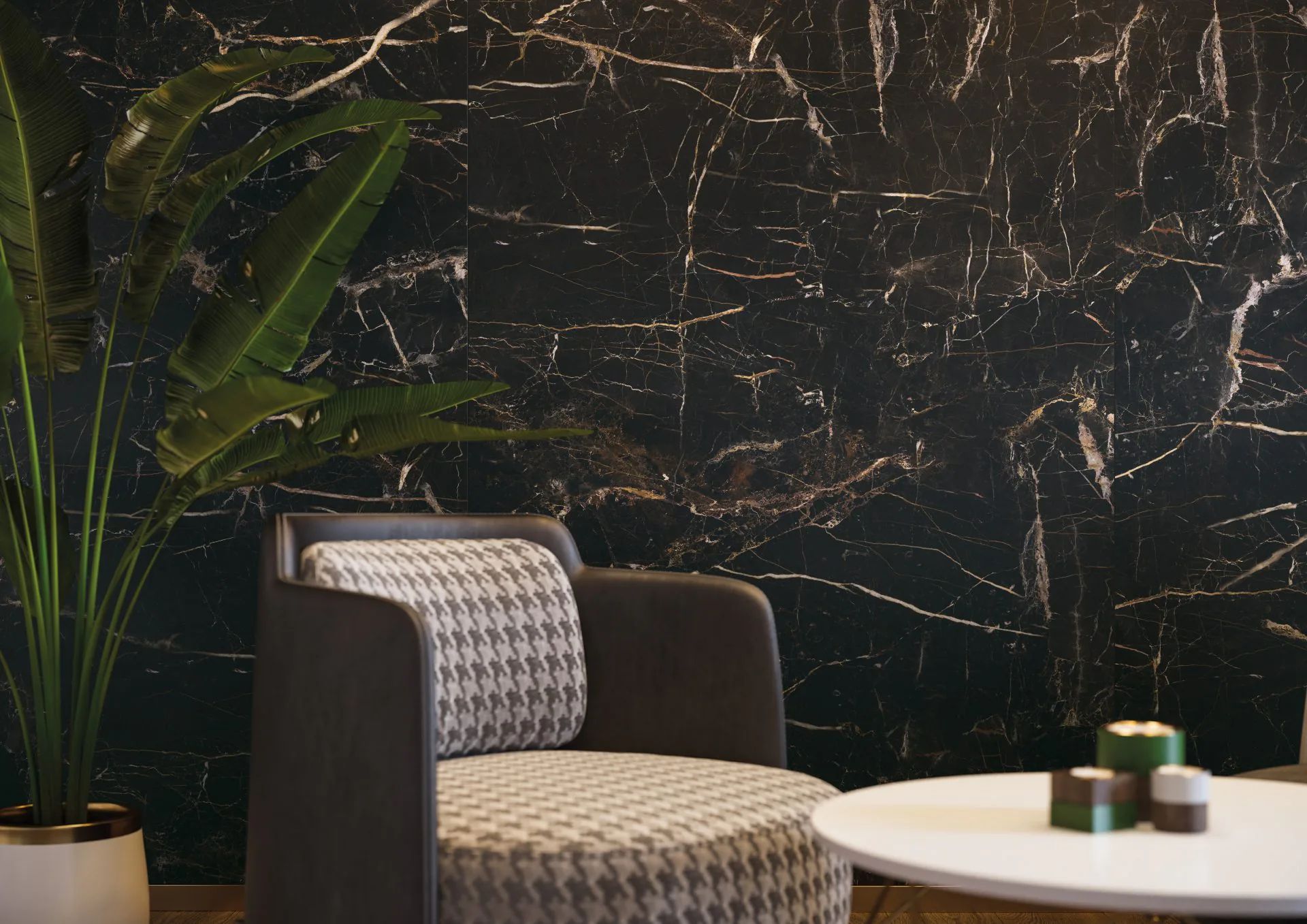 Cerrad Marquina płytka ścienno-podłogowa 119,7x59,7 cm czarna