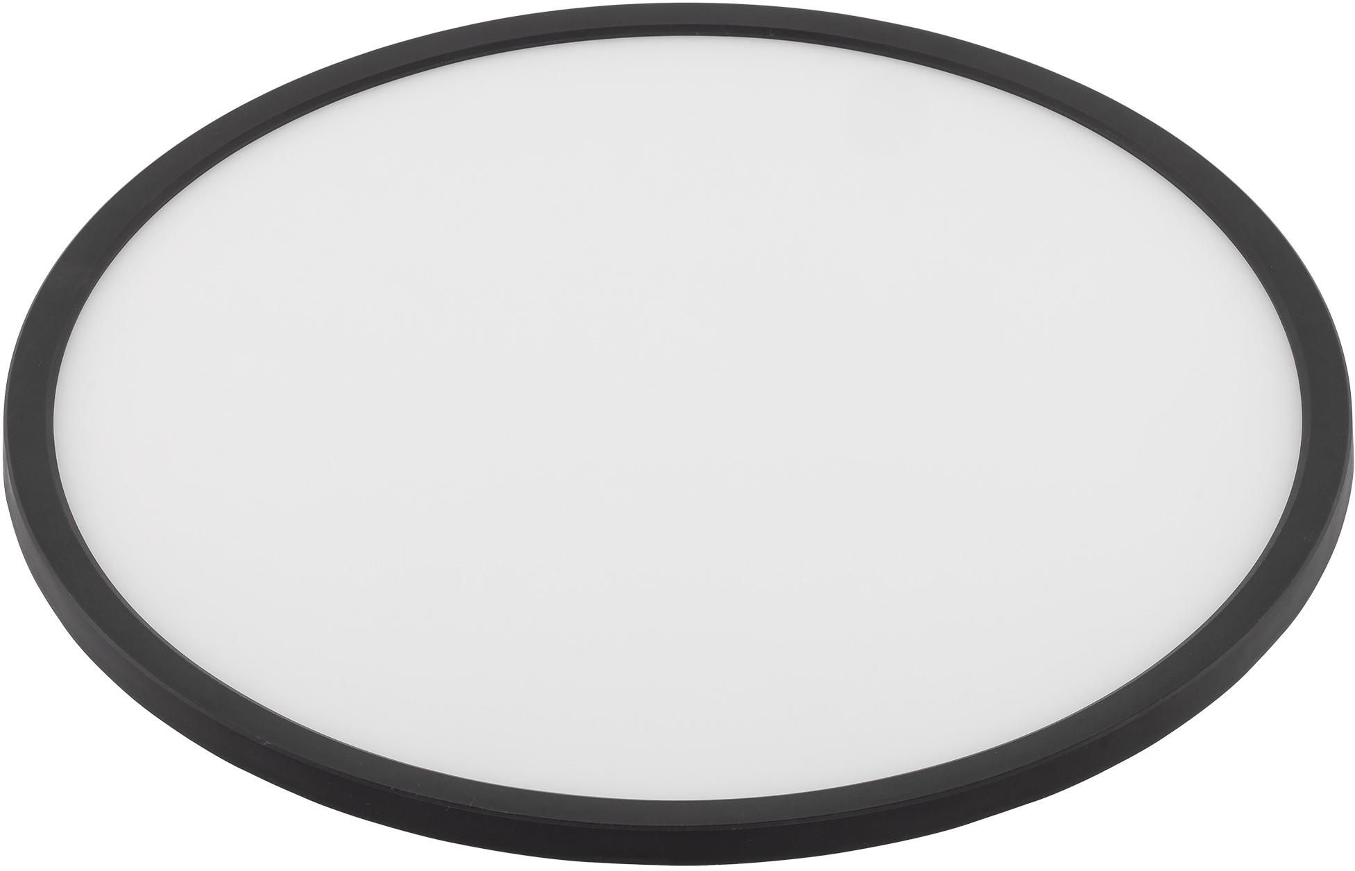 TK Lighting Aqua plafon 1x24W czarny/biały 6901