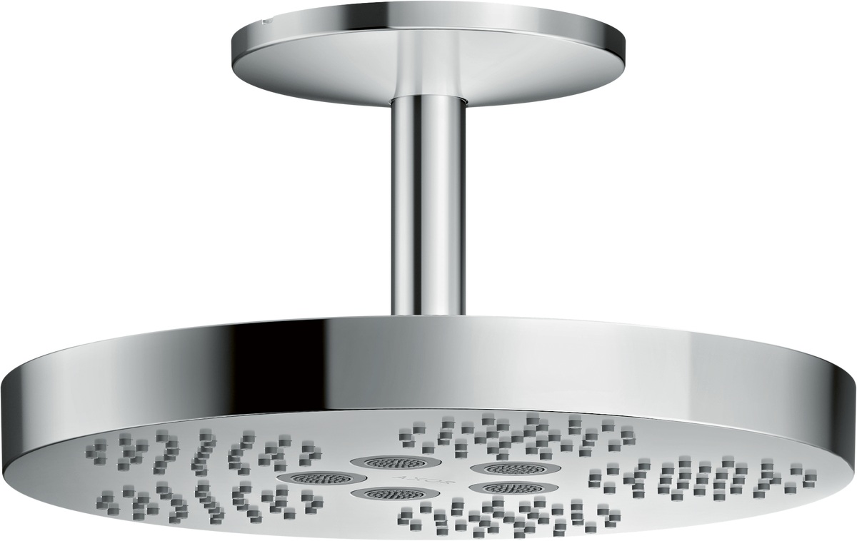 Axor One deszczownica z ramieniem 28,2x28,2 cm okrągła chrom 48493000