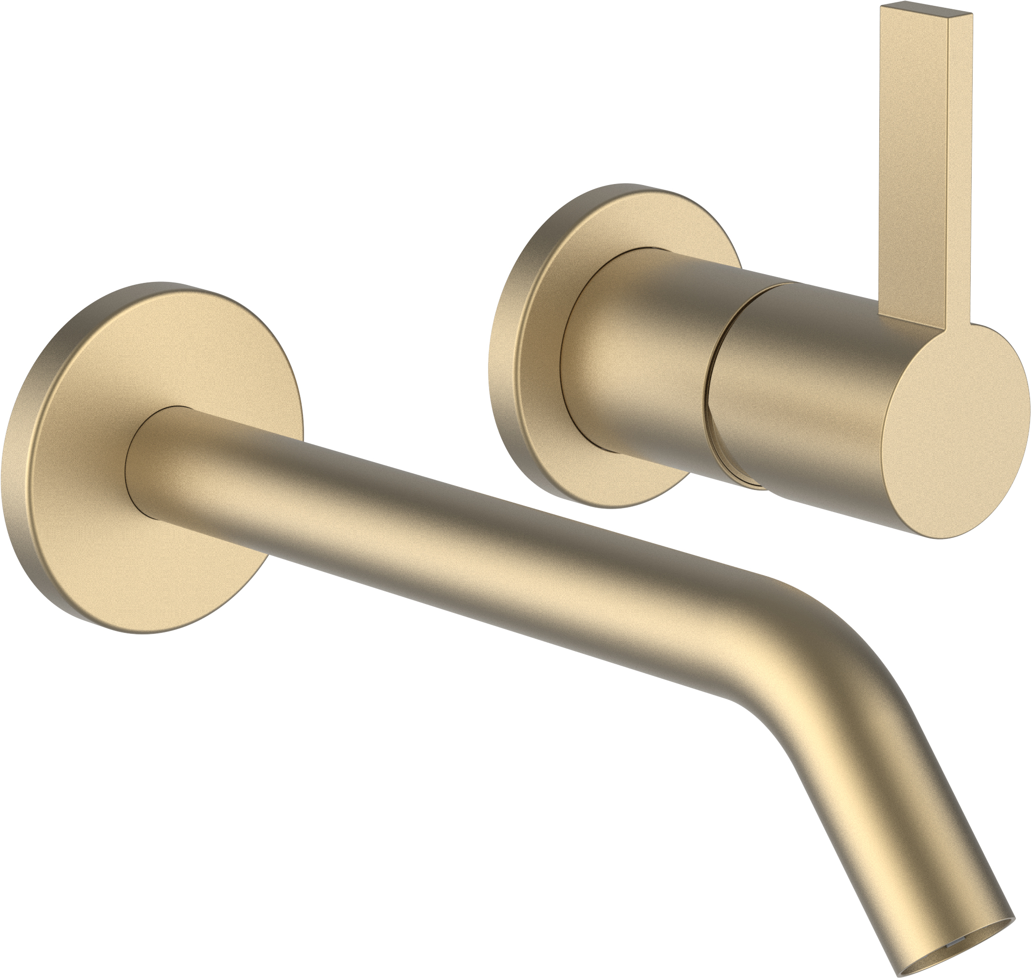 Laufen Kartell bateria umywalkowa podtynkowa złota H3113360831201