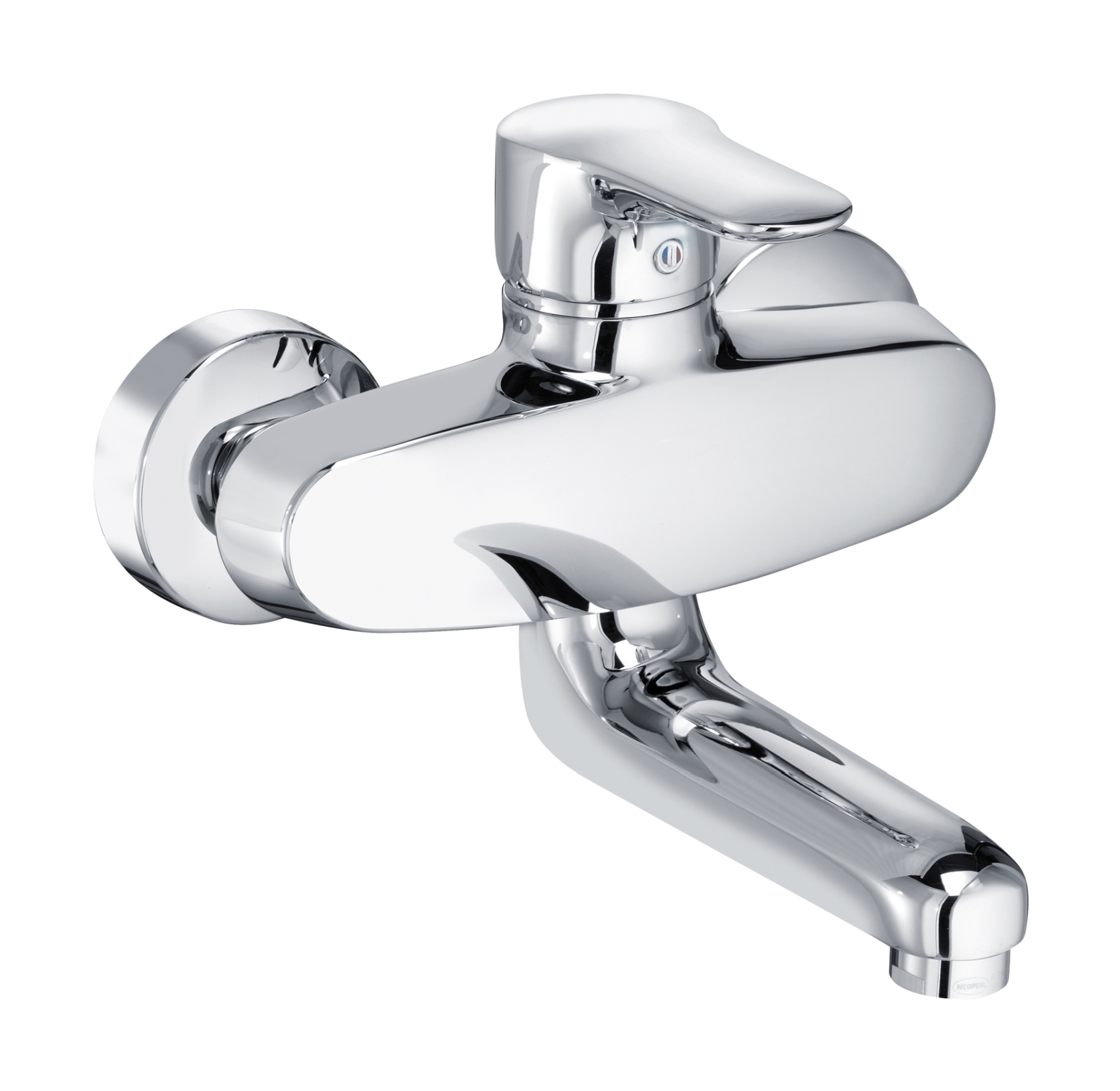 Kludi Objekta bateria kuchenna ścienna chrom 328820575