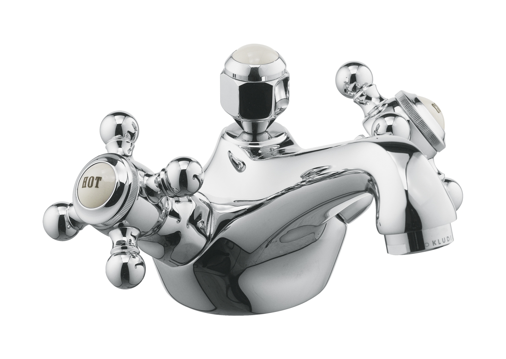 Kludi 1926 bateria umywalkowa stojąca chrom 510120520