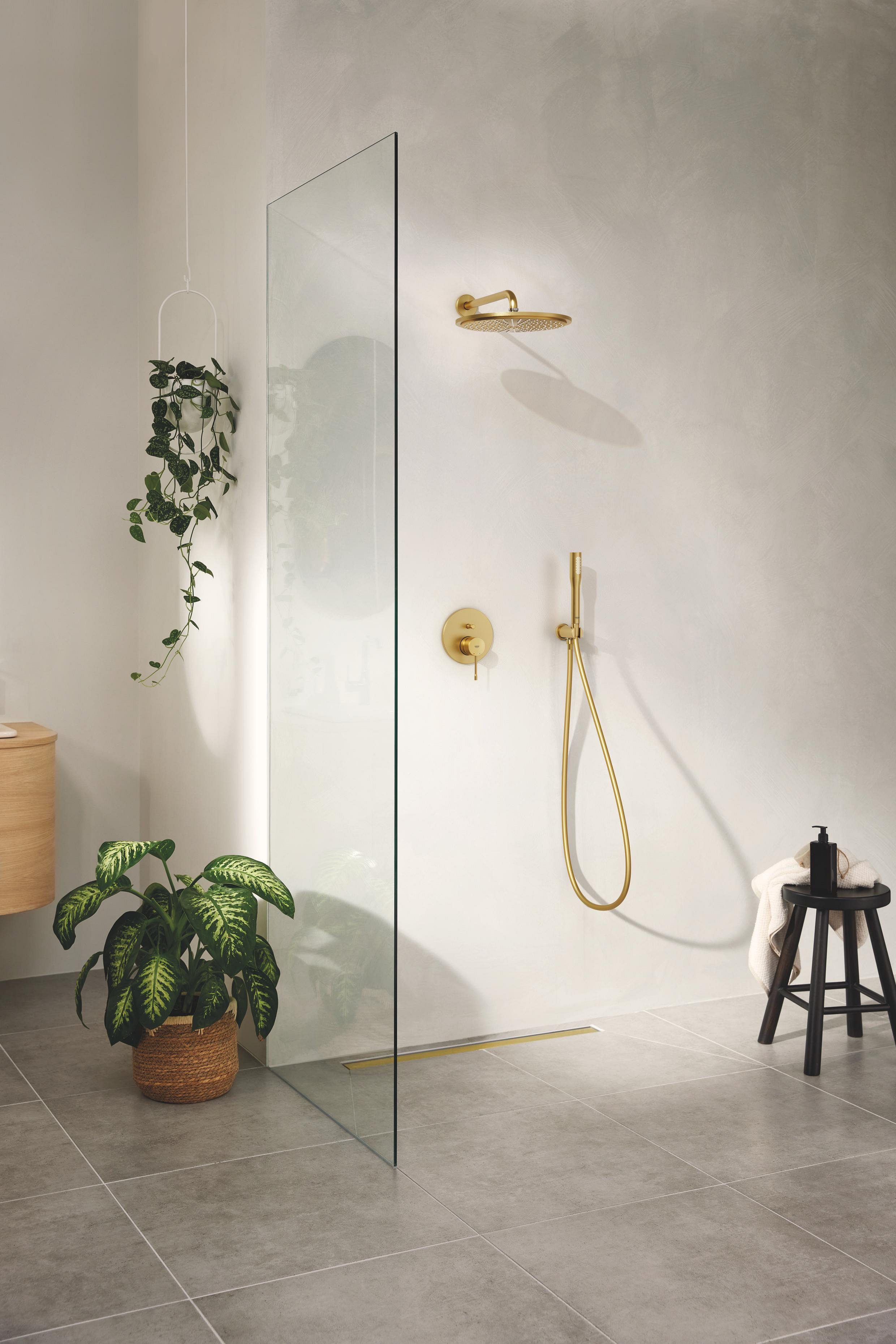 Grohe Essence bateria wannowo-prysznicowa podtynkowa brushed cool sunrise 24058GN1 - Wysyłka w 24h