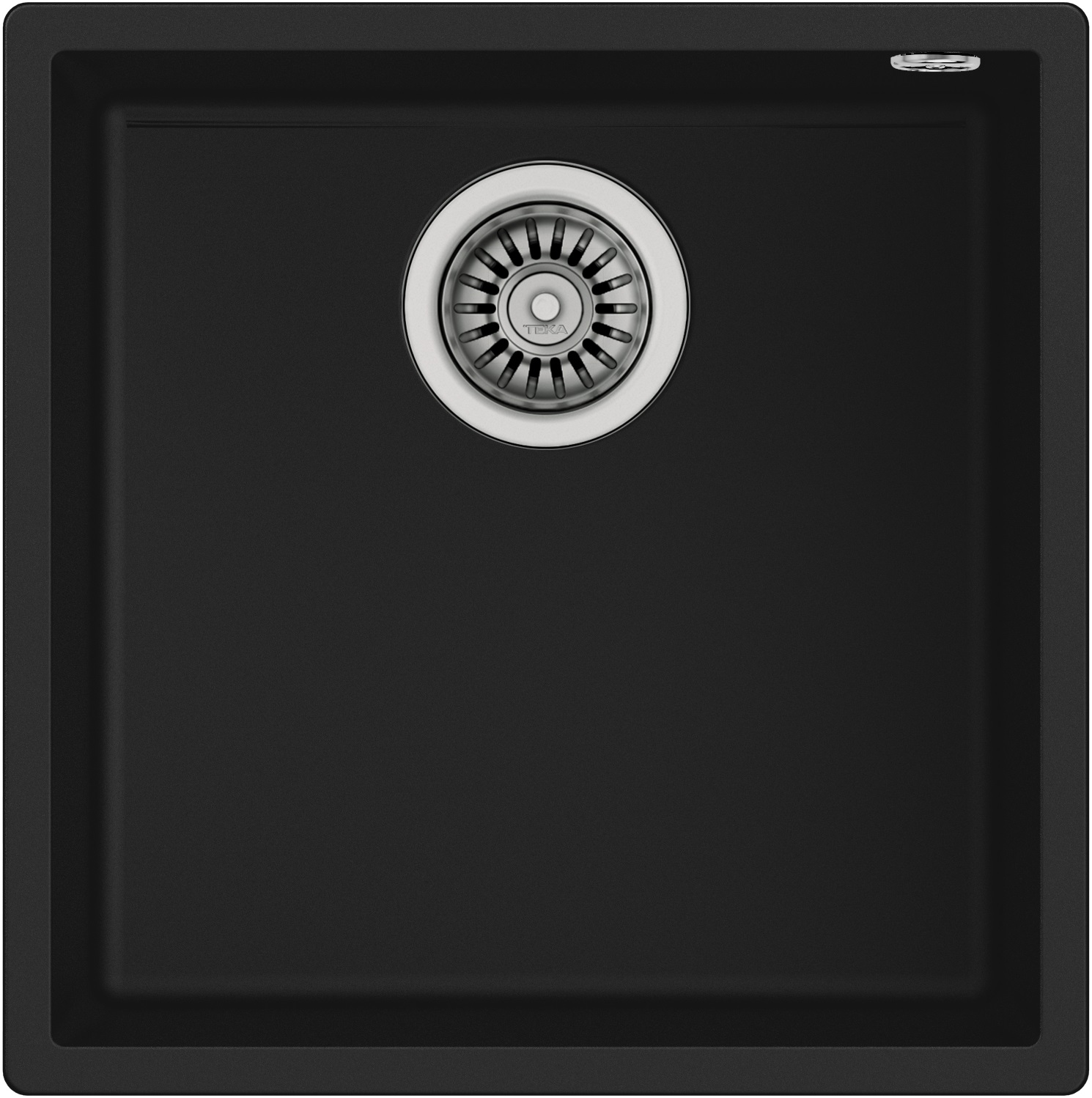 Teka Square zlewozmywak Tegranit 44x44 cm czarny 115230025 - Wysyłka w 24h