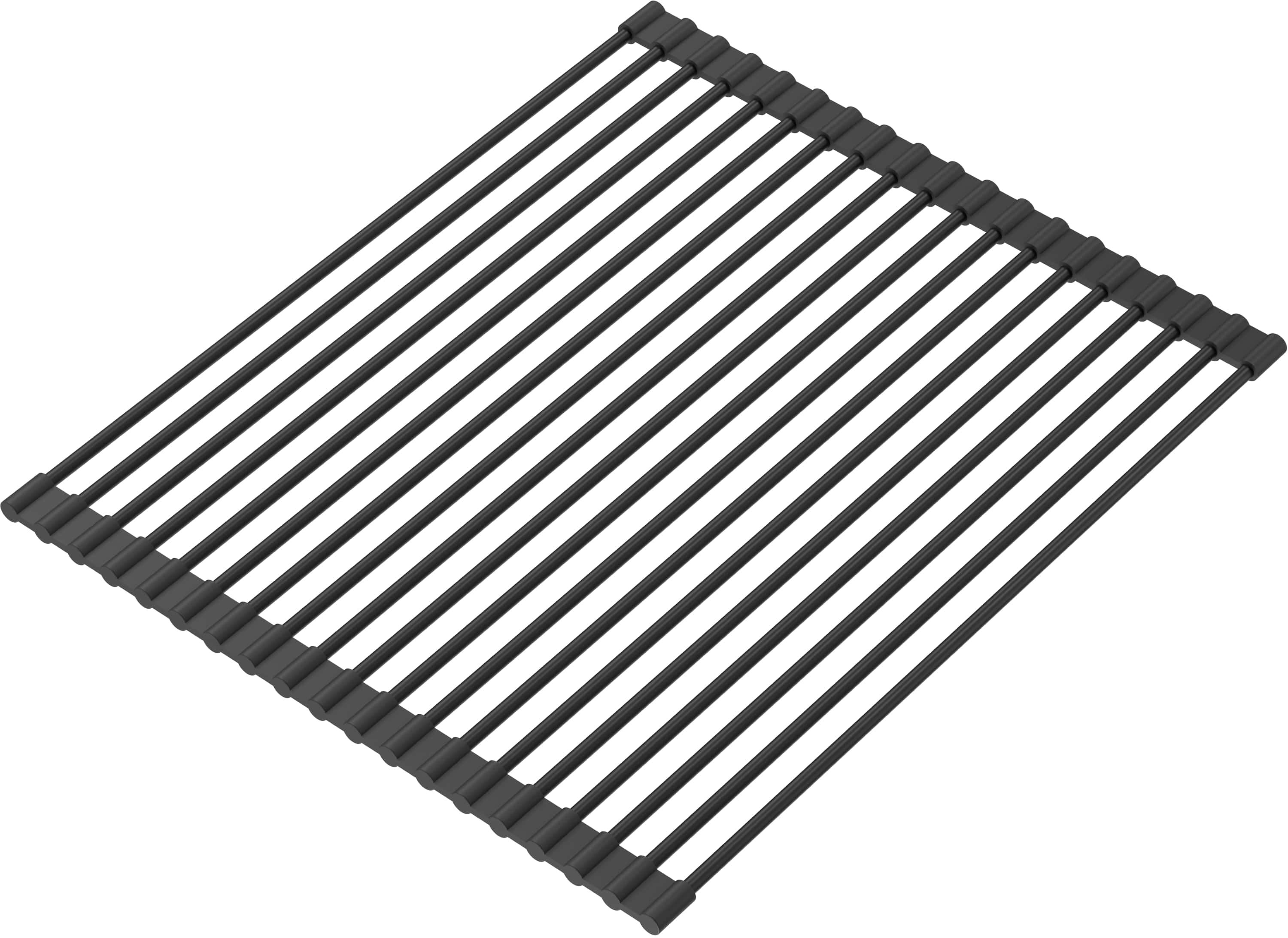 Quadron Q mata ociekowa 43x32 cm pure carbon/czarny R4332_BLM