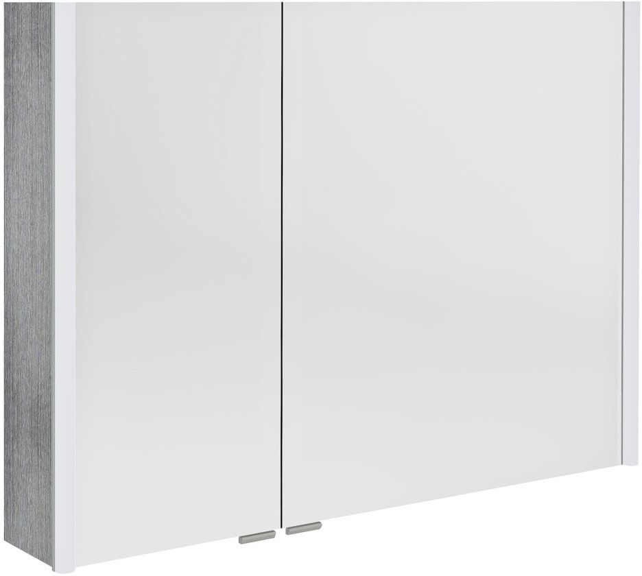 Sapho Alix szafka 96 cm lustrzana z oświetleniem LED dąb srebrny AX196-0011