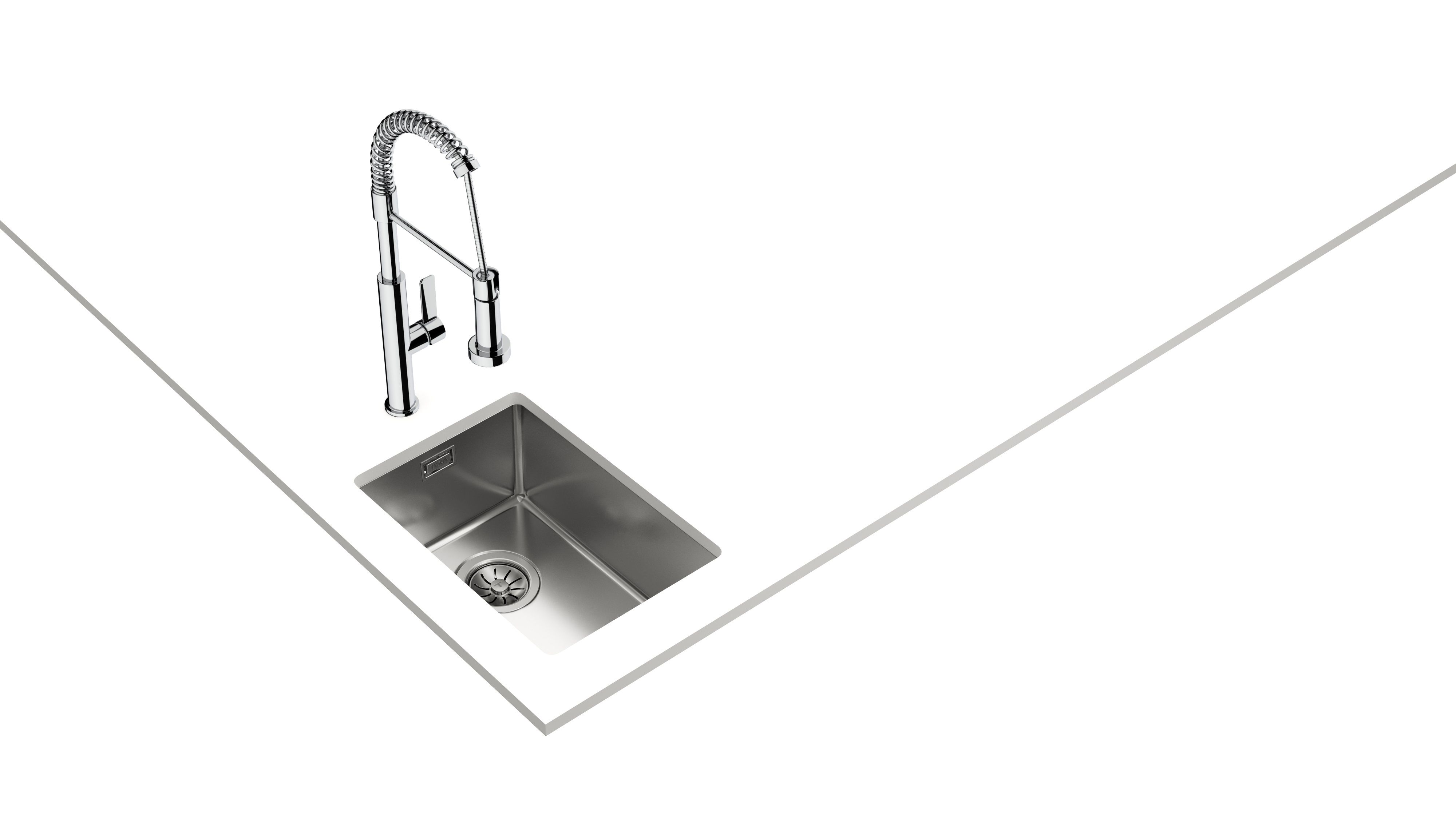 Teka Be Linea zlewozmywak stalowy z syfonem 49x44 cm 115000006 - Wysyłka w 24h