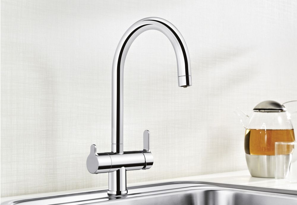 Blanco Trima bateria kuchenna stojąca z podłączeniem do filtra wody chrom 520840