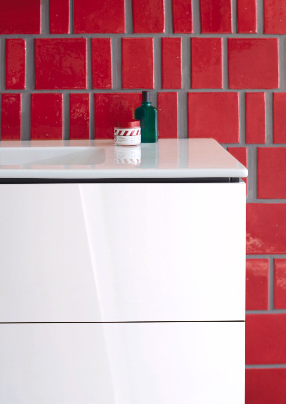 Duravit ME by Starck umywalka 123x49 cm meblowa prostokątna biała 2336120060