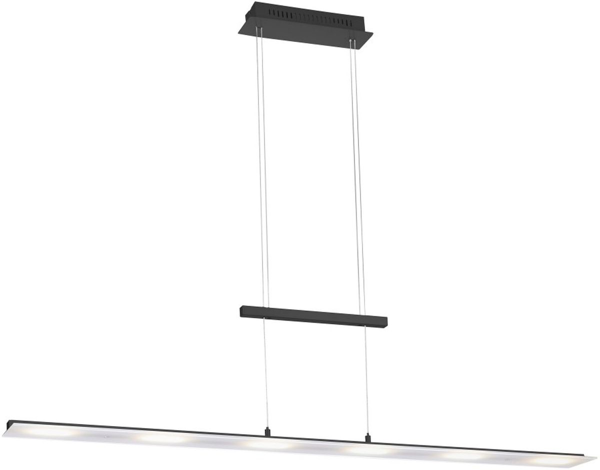 Just Light Nele lampa wisząca 6x4W antracyt 15880-13