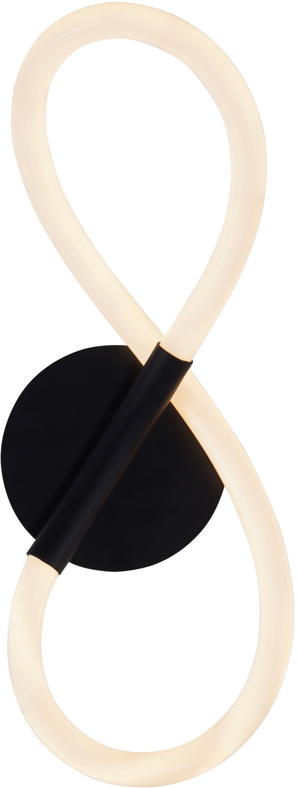 Zuma Line Balbo kinkiet 1x14 W LED czarny 20006W-BK