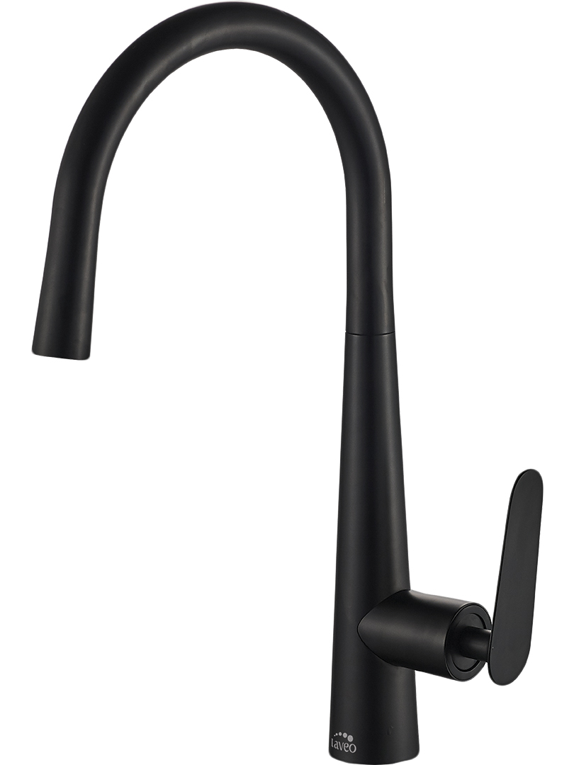 Laveo Nalda bateria kuchenna stojąca czarna BAY768D