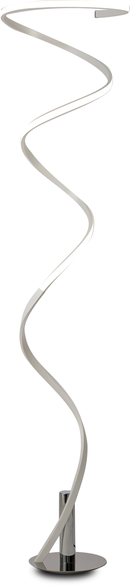 Mantra Helix lampa stojąca 1x42W LED chrom/biały 6102 - Wysyłka w 24h