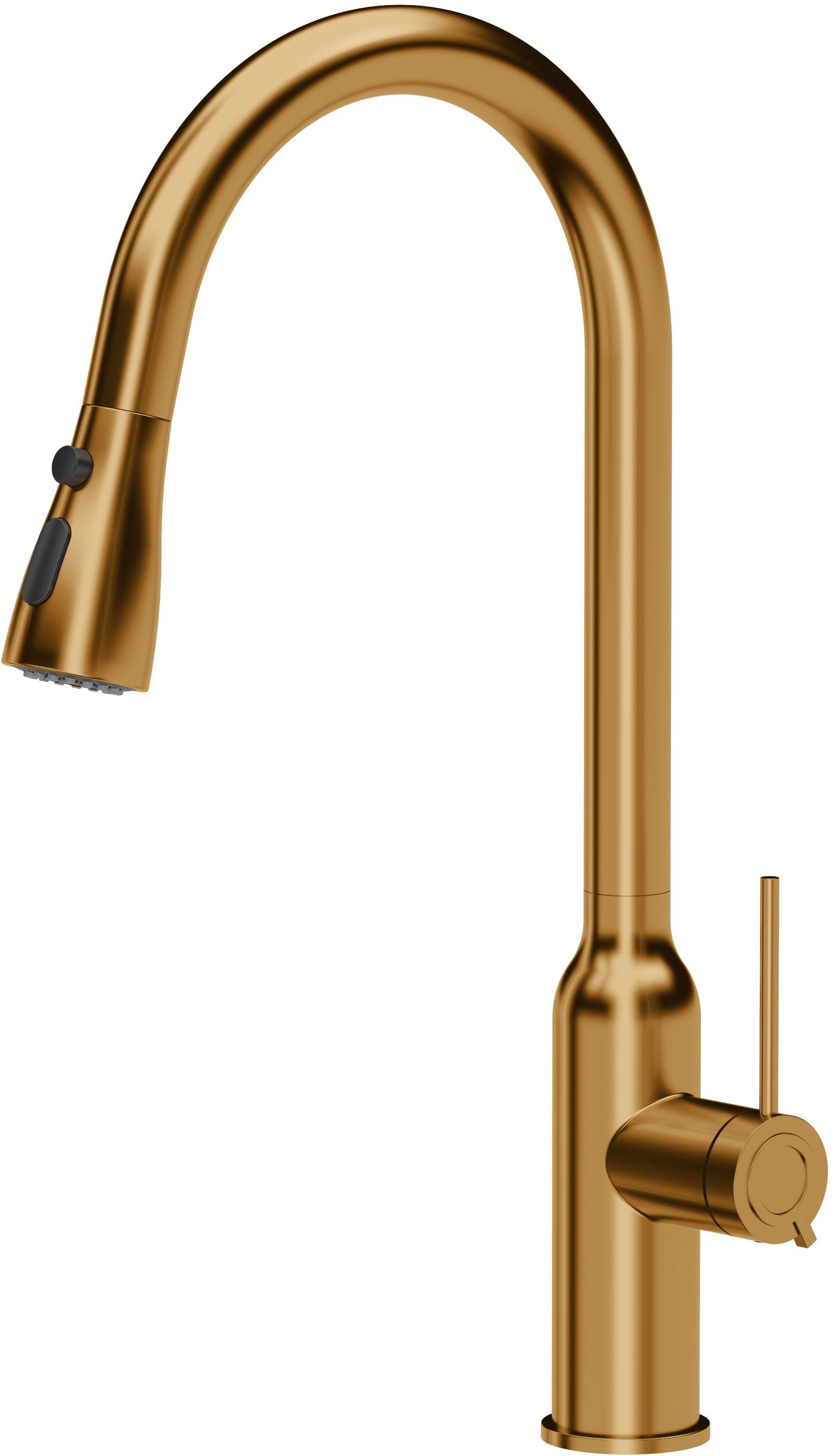 Quadron Jessica Q Line bateria kuchenna stojąca z wyciąganą wylewką miedziana 3573591_PVDC1