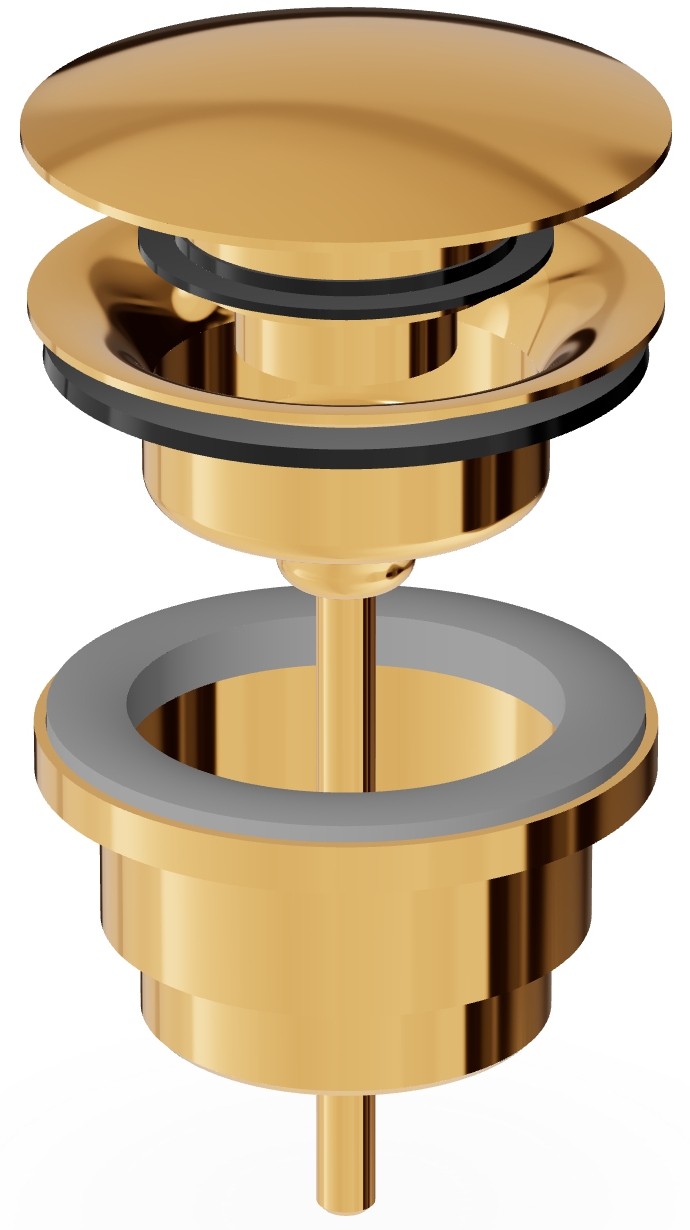 Zucchetti korek do umywalki złoty R97755.C40