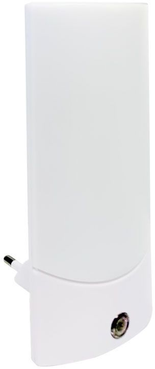 DPM lampka nocna z czujnikiem zmierzchu 1x1 W biała QM702