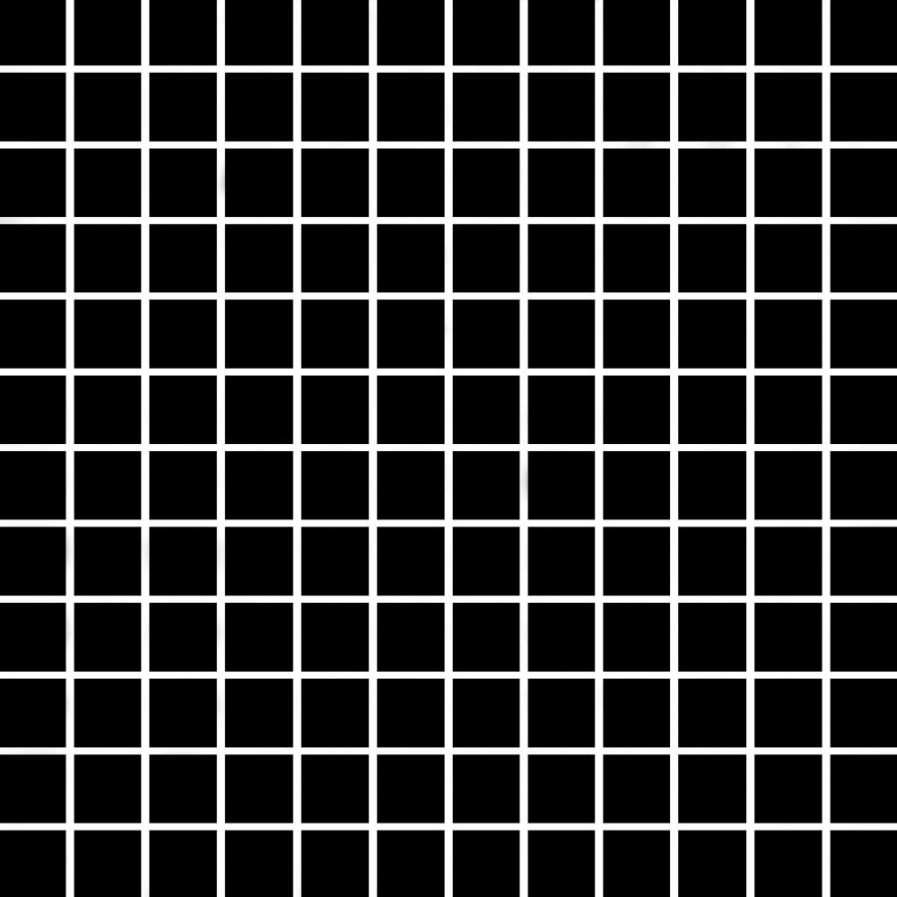 Paradyż Albir mozaika ścienno-podłogowa 29,8x29,8 cm prasowana czarny mat