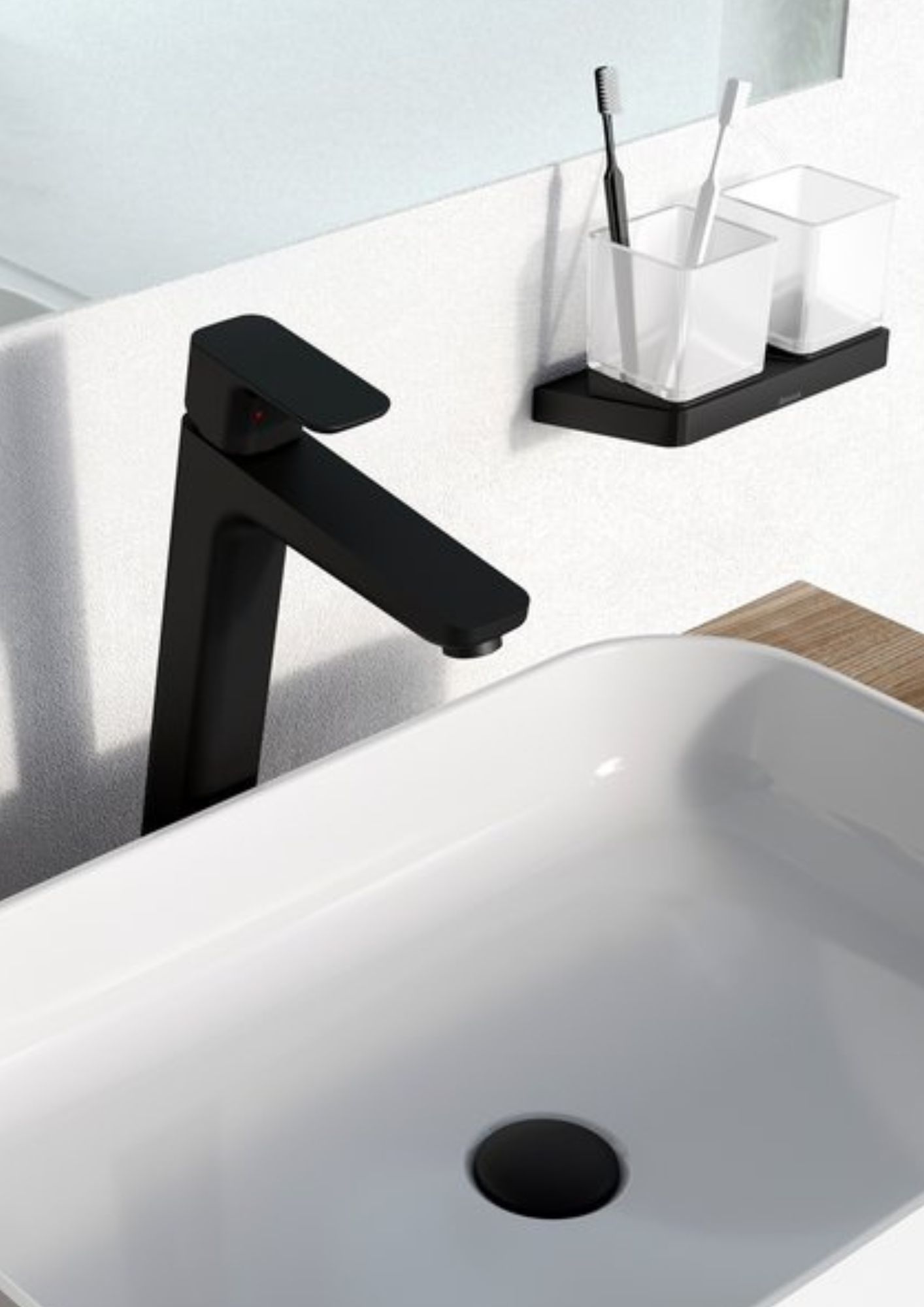 Ravak korek do umywalki czarny X01762