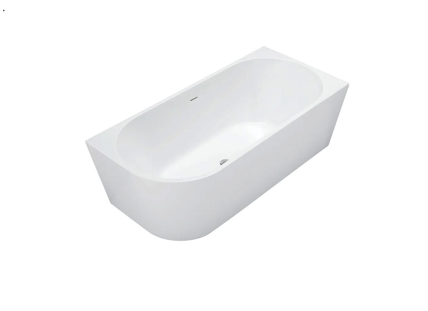 Rea Sydney wanna narożna 159x74,5 cm biała REA-W8801