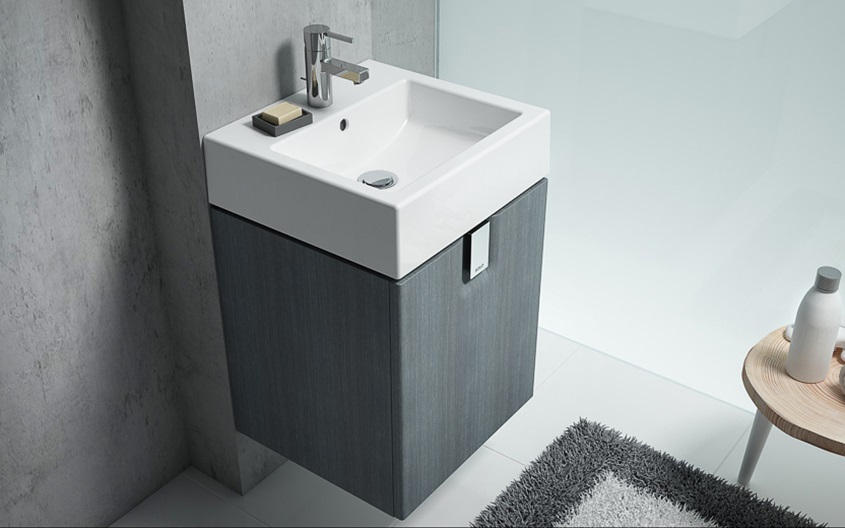 Koło Twins umywalka 60x46 cm prostokątna biała L51160000 - Wysyłka w 24h