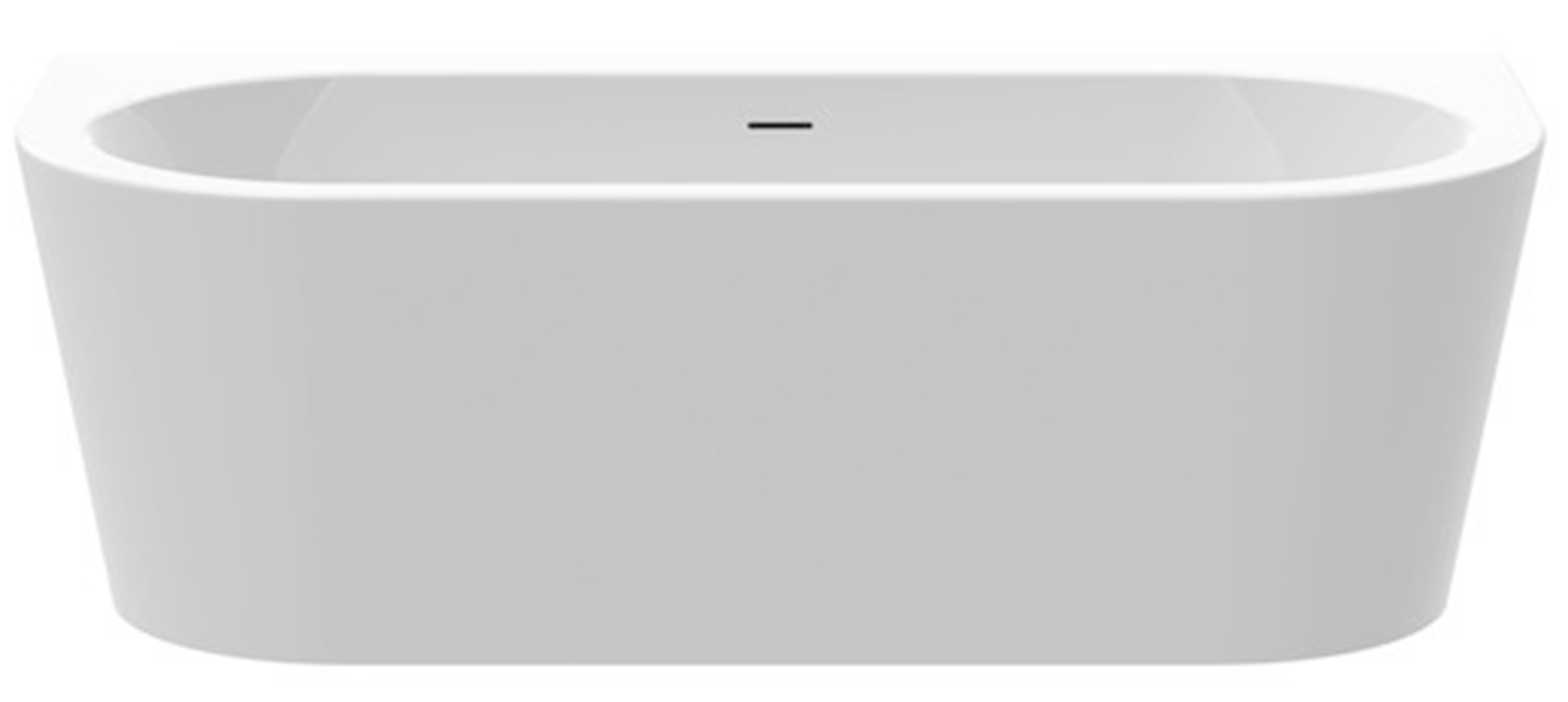 Roca Eternity wanna przyścienna 180x80 cm owalna biała A24T275000