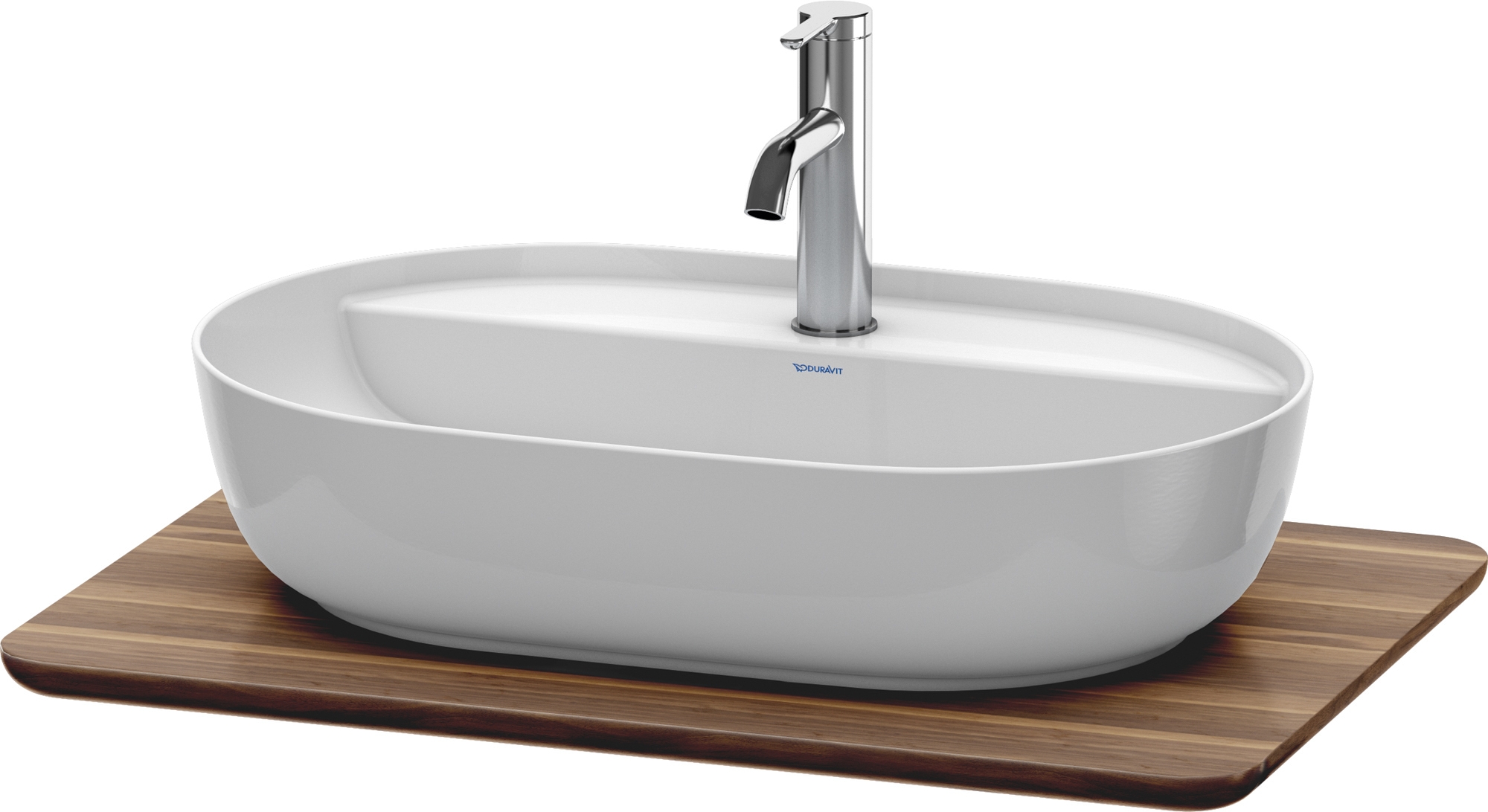 Duravit Luv blat 68,8 cm do szafki orzech amerykański lity LU946007777