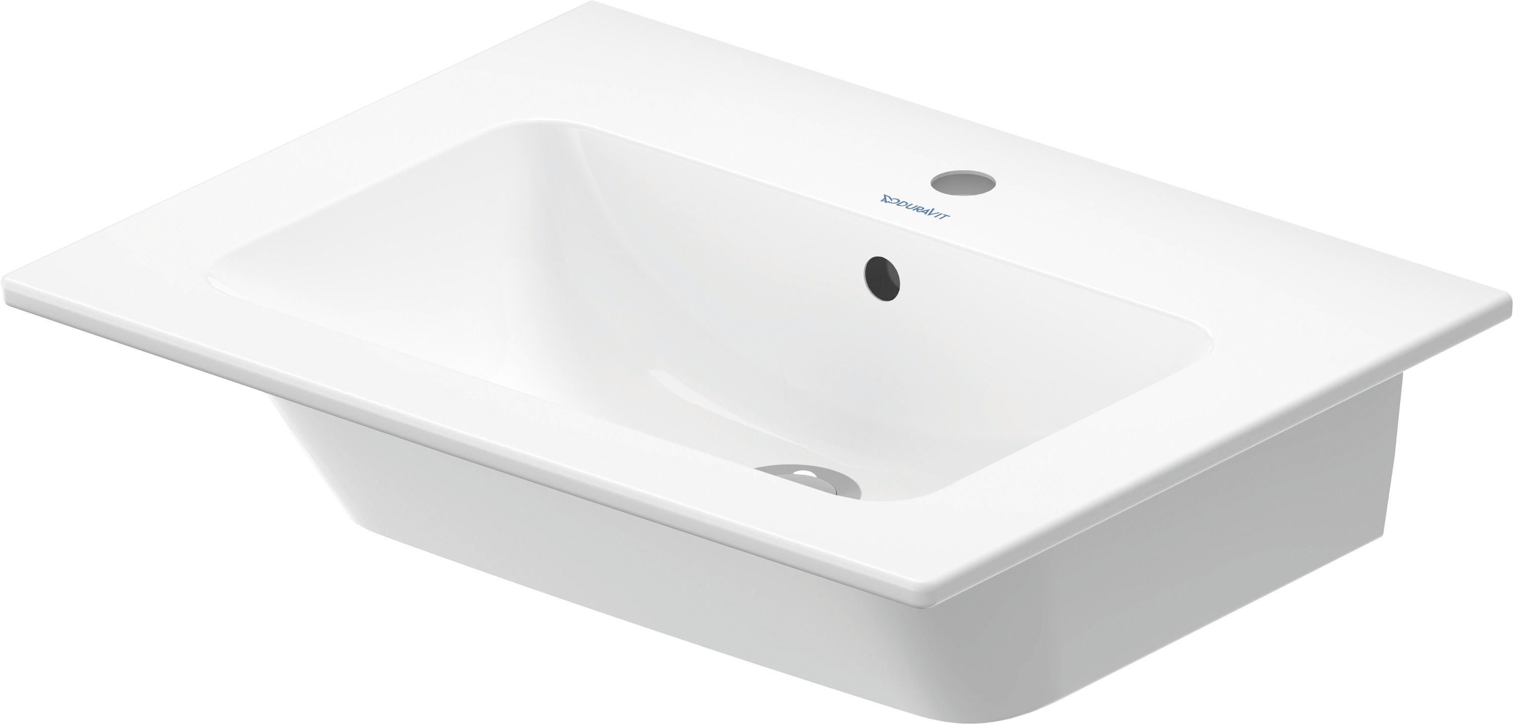 Duravit ME by Starck umywalka 63x49 cm meblowa prostokątna biała 2336630060