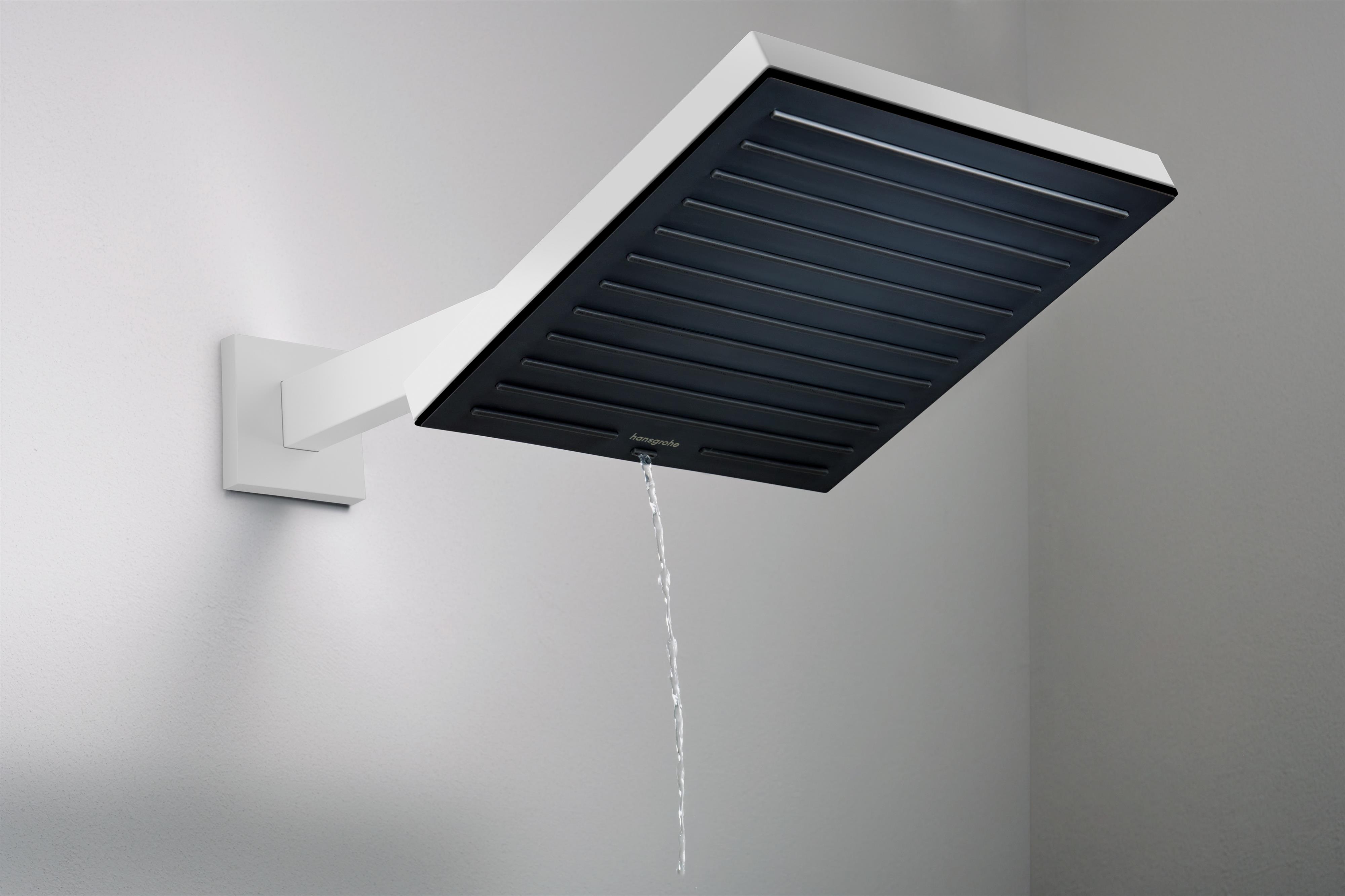 Hansgrohe Pulsify E deszczownica 26 cm kwadratowa biały mat 24330700