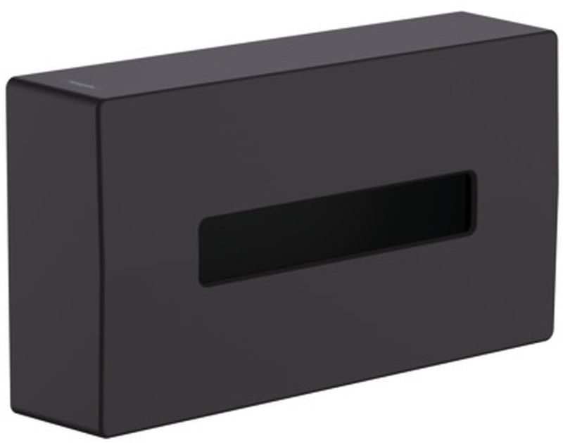 Hansgrohe AddStoris pojemnik na chusteczki czarny mat 41774670