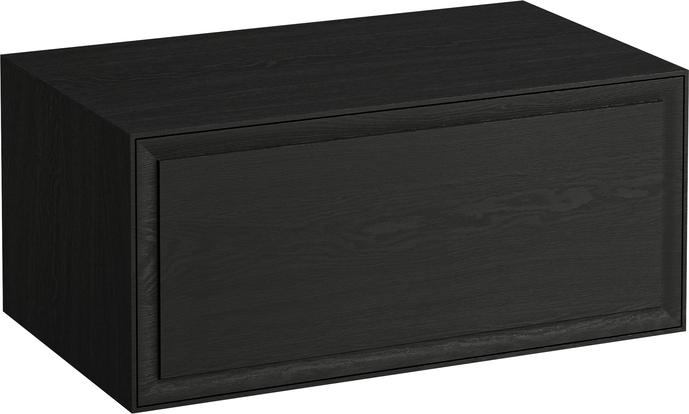 Laufen The New Classic szafka 77 cm podumywalkowa wisząca z blatem ciemny dąb H4060150856281