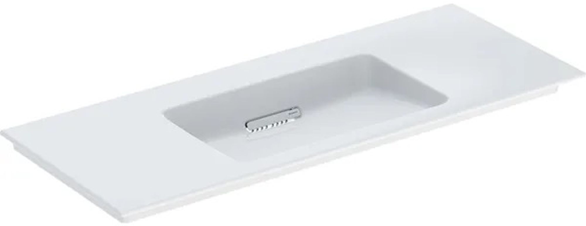 Geberit One umywalka 120x48 cm meblowa prostokątna KeraTect biała 505.016.00.1