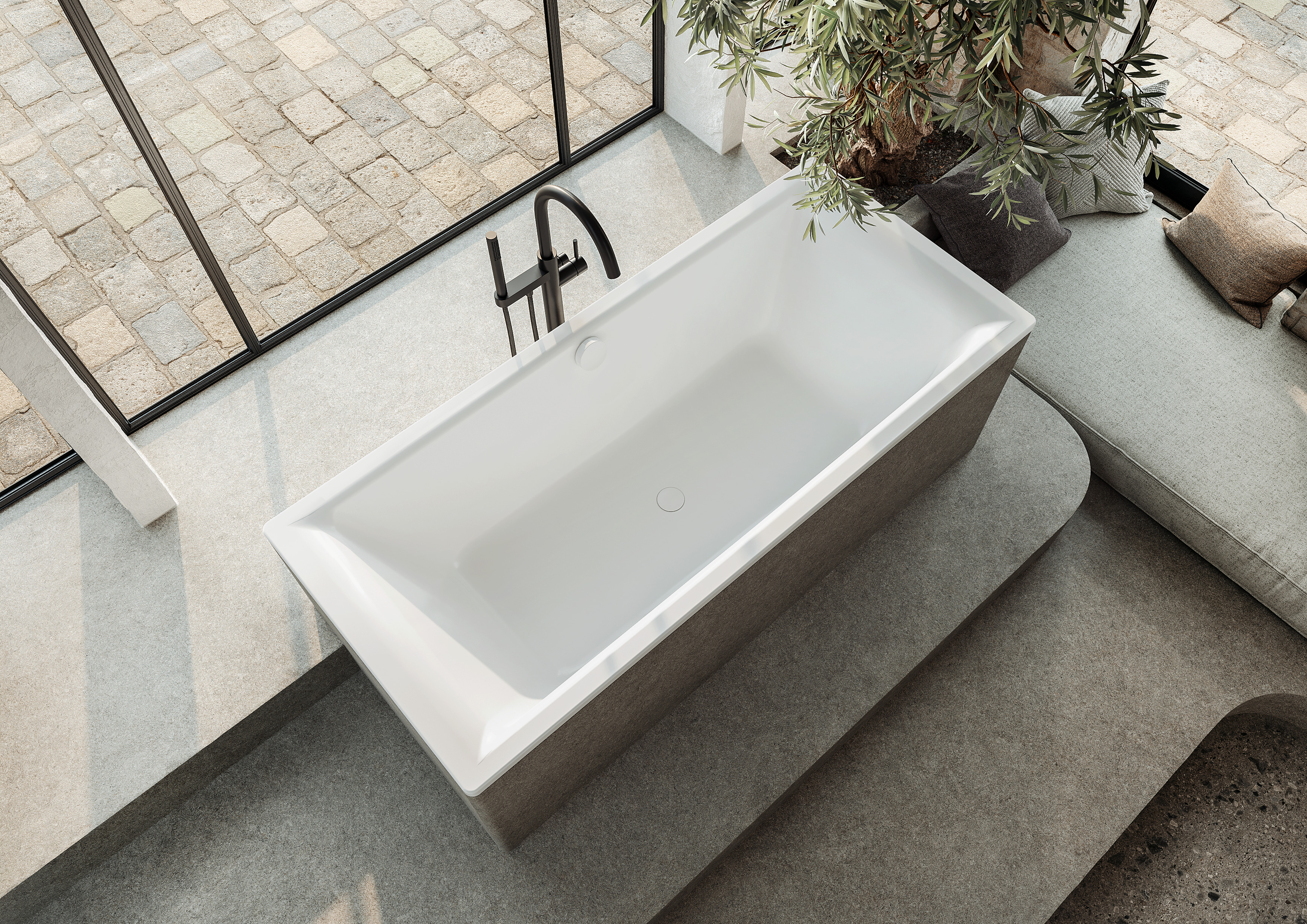 Kaldewei Puro wanna prostokątna 180x80 cm biała 266400010001