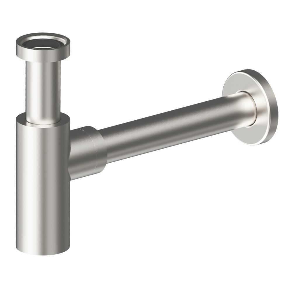 Uptrend Tiana syfon do umywalki butelkowy stal szczotkowana 400111125