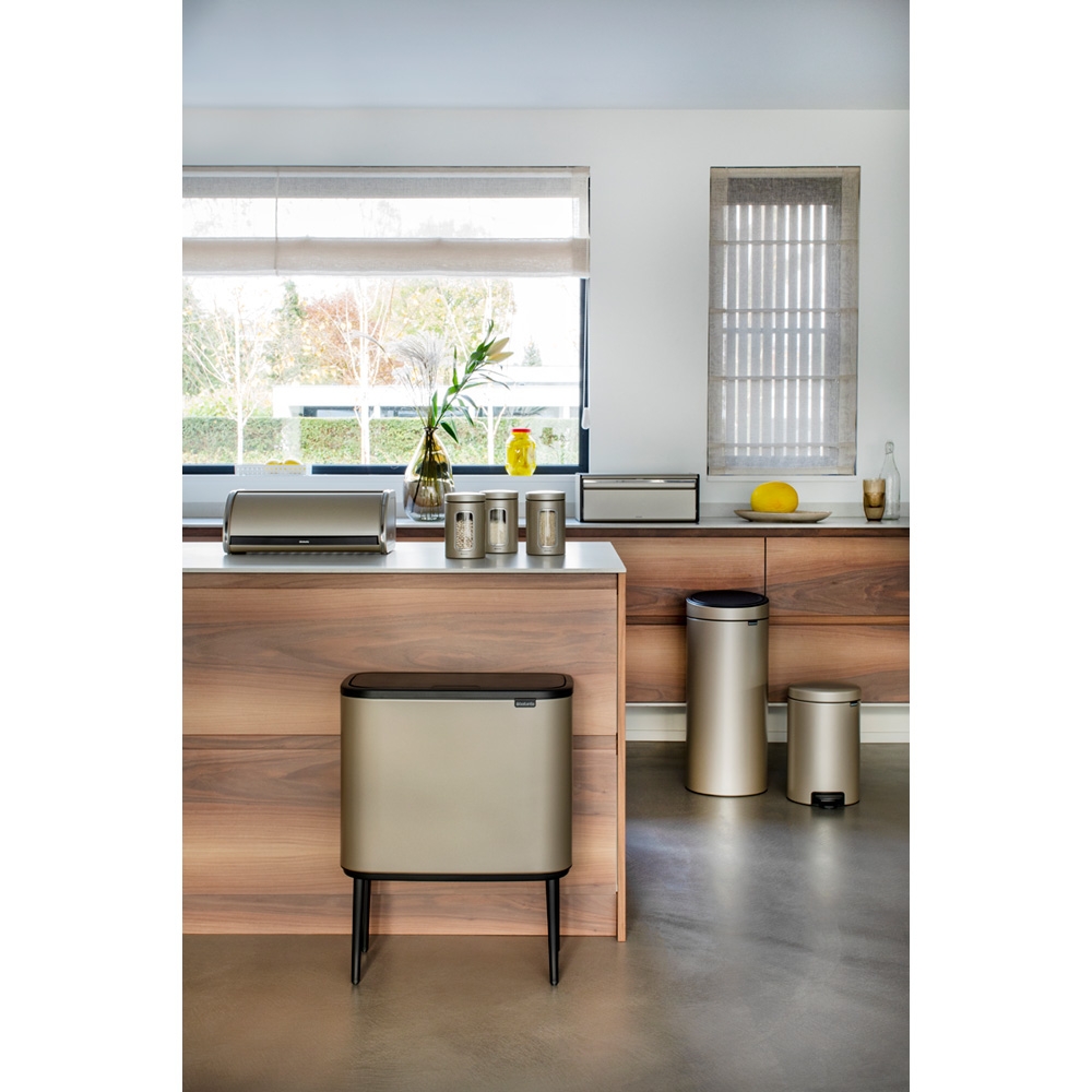 Brabantia Bo Touch Bin kosz na śmieci 36 l złoty 304583