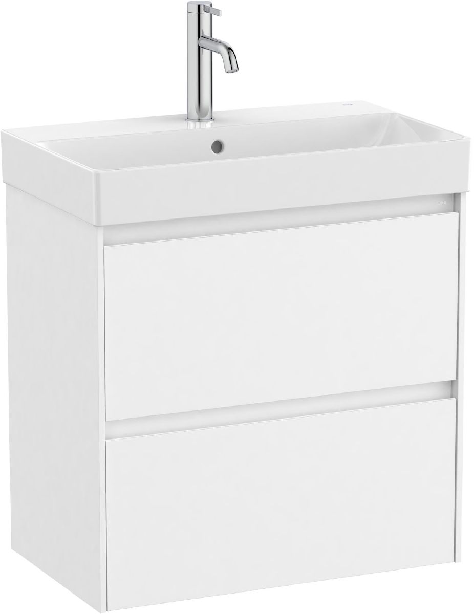 Roca Ona zestaw łazienkowy 60 cm umywalka z szafką biały mat A851684509 - Wysyłka w 24h