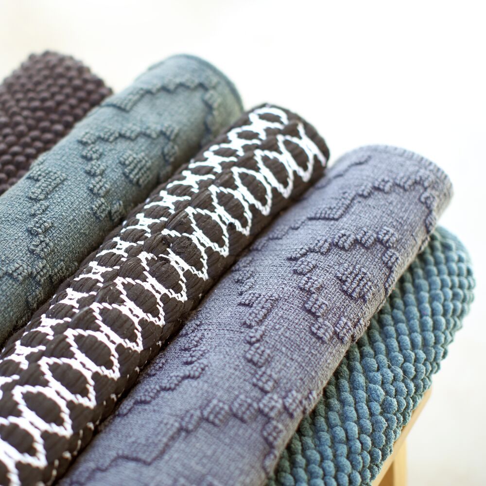 Sealskin Delhi dywanik łazienkowy 60x90 cm bawełna ciemny zielony 800110