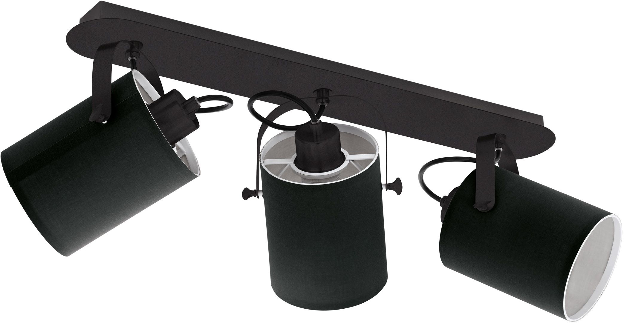 Eglo Villabate lampa podsufitowa 3x10W czarny/biały 33647 - Wysyłka w 24h