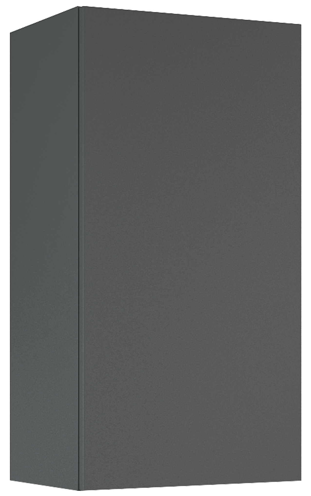 Roca Extra szafka 40x21,6x80 cm boczna wisząca antracyt mat A857958531