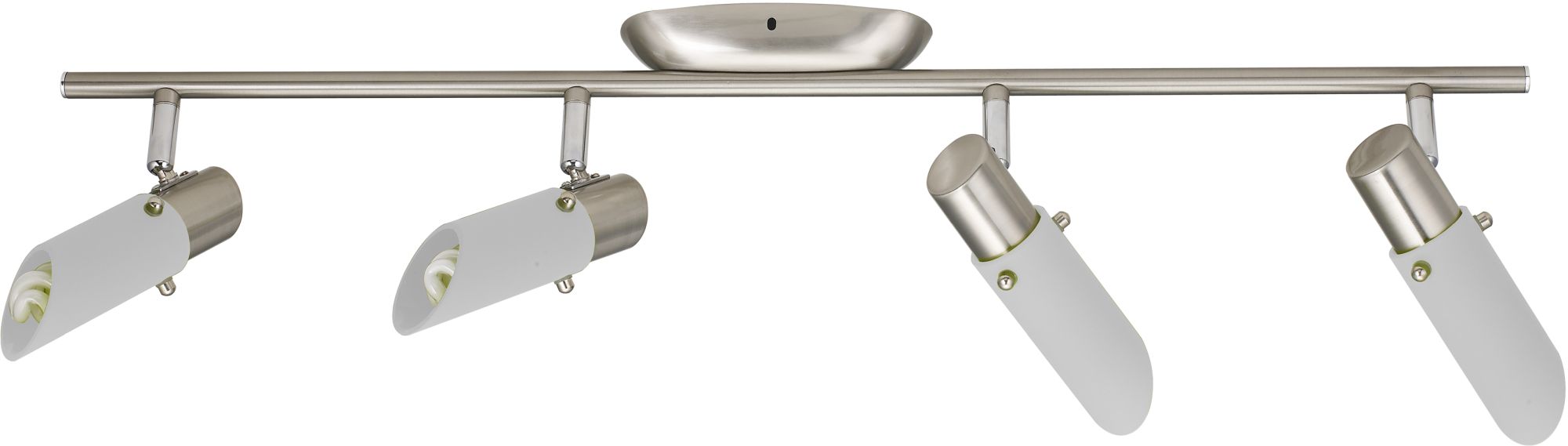 Candellux Trendi lampa podsufitowa 4x9W nikiel mat/biały 94-14736