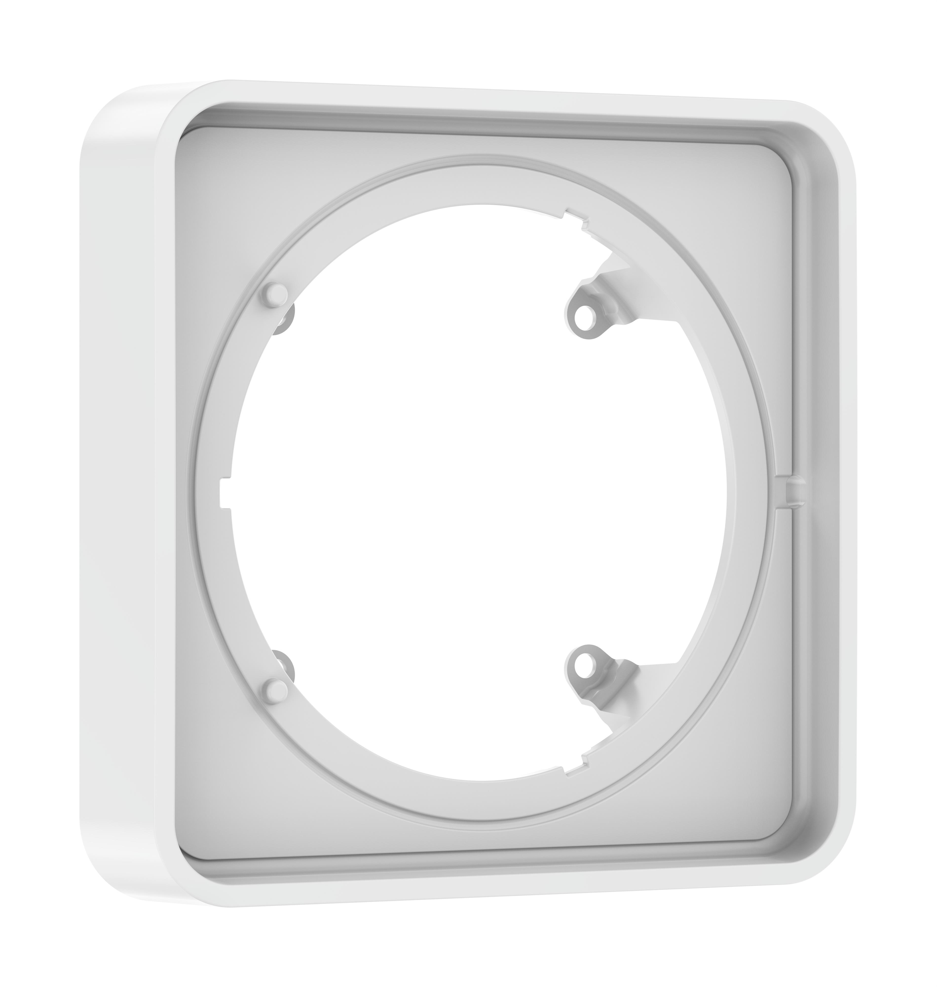 Hansgrohe ShowerSelect Comfort Q rozeta przedłużająca biały mat 13618700